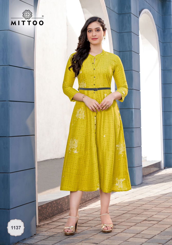 Belt Vol 13 By Mitto Printed Kurti Catalog